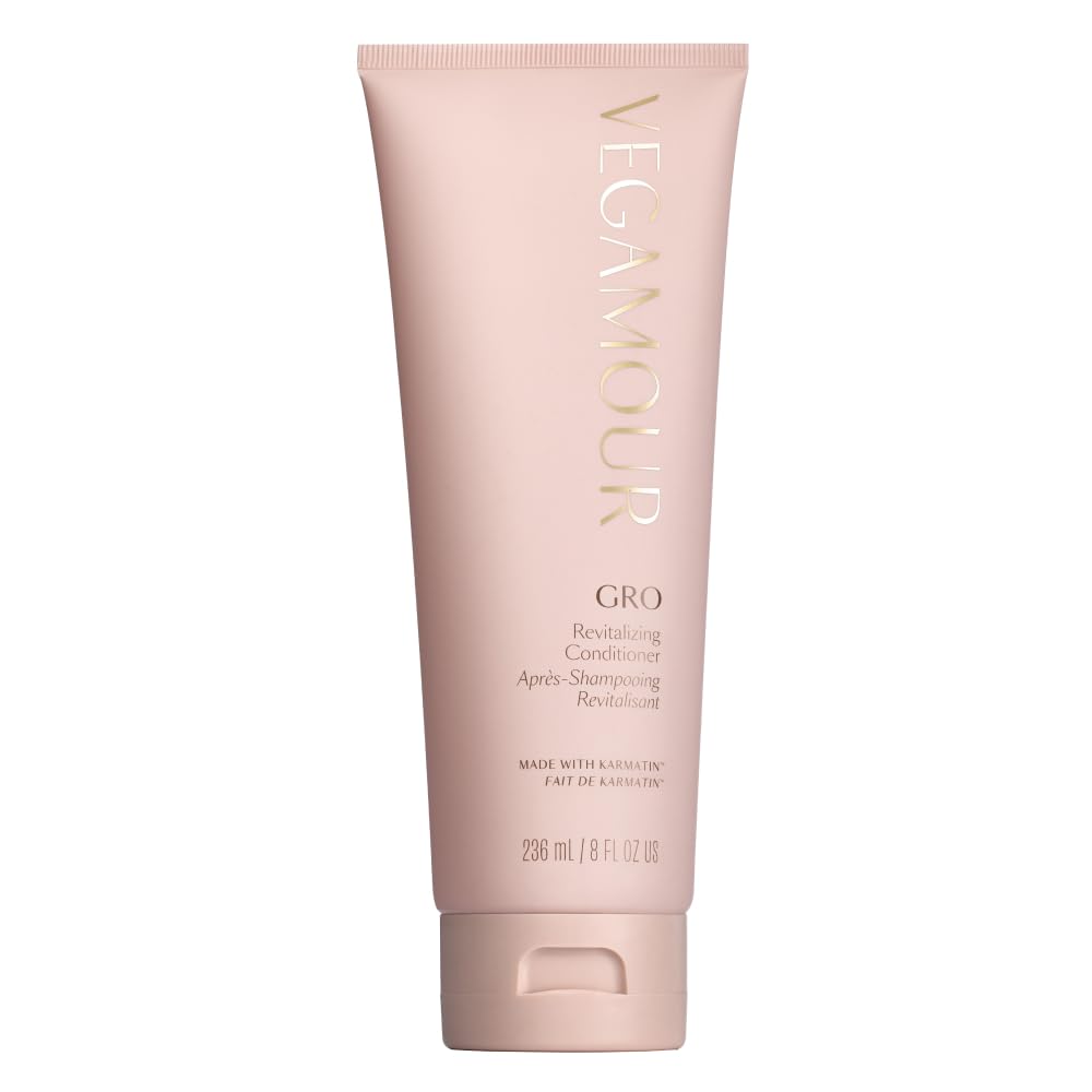 VEGAMOUR GRO Revitalizing Conditioner, Karmatin™ Peptide & Marula Oil