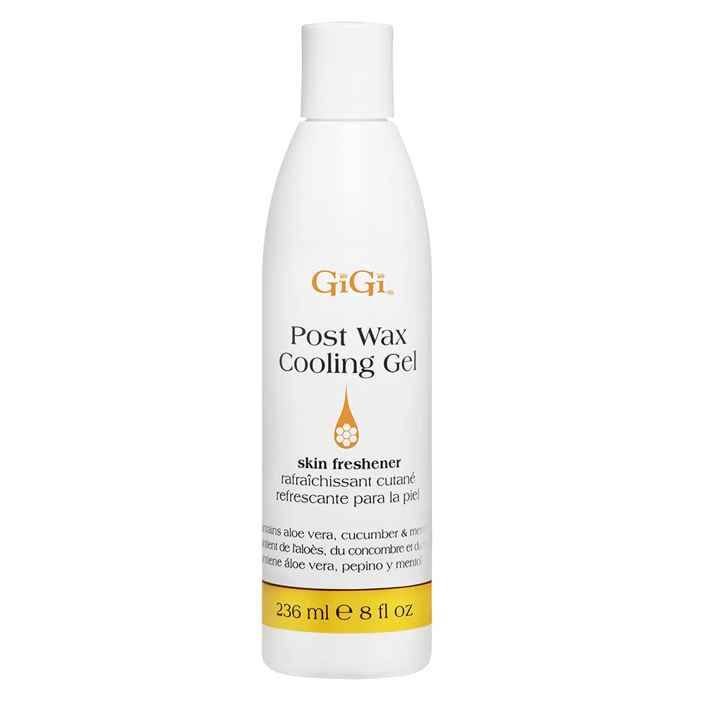 GiGi Post Waxing Treatment, Slow Grow Hair Inhibitor Lotion with Argan Oil, Hair Growth Minimizer for Men and Women, 8 oz, 1 Pack