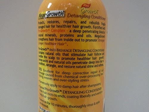 Profectiv Mega Growth Detangling Conditioner, 12 Oz