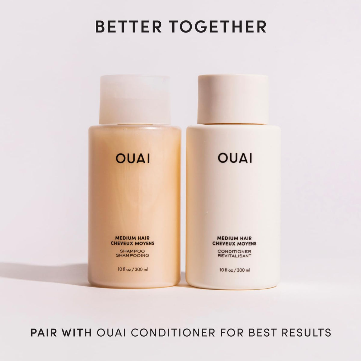 OUAI Medium Hair Shampoo Refill - Hydrating Shampoo (32 Oz)