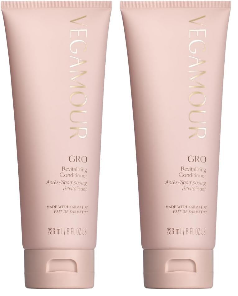 VEGAMOUR GRO Revitalizing Conditioner, Karmatin™ Peptide & Marula Oil