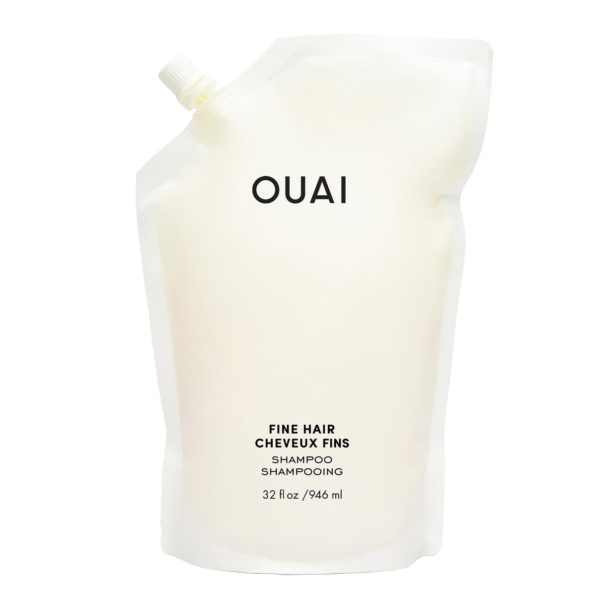 OUAI Medium Hair Shampoo Refill - Hydrating Shampoo (32 Oz)