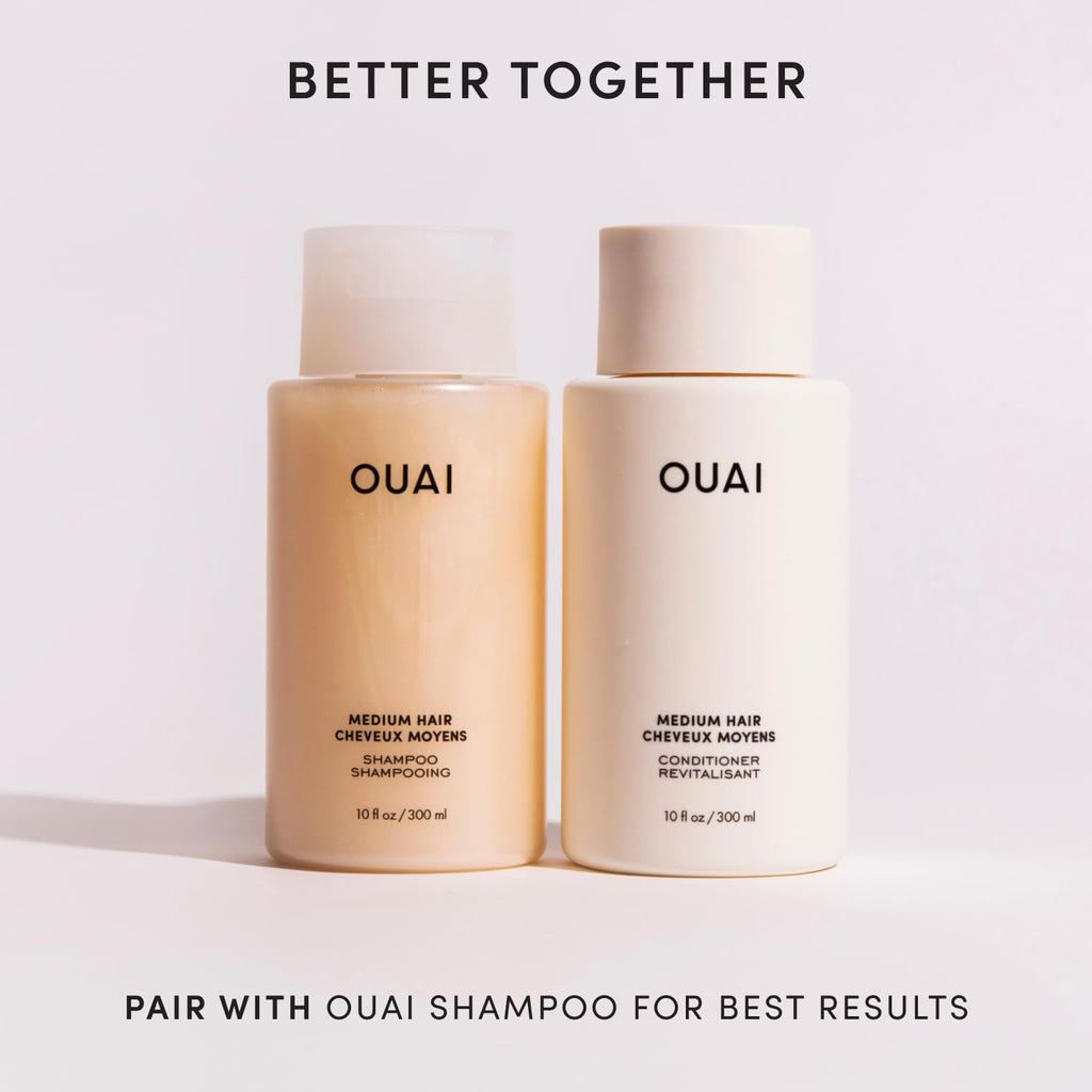 OUAI Medium Conditioner - Hydrating Hair Conditioner (10 Oz)