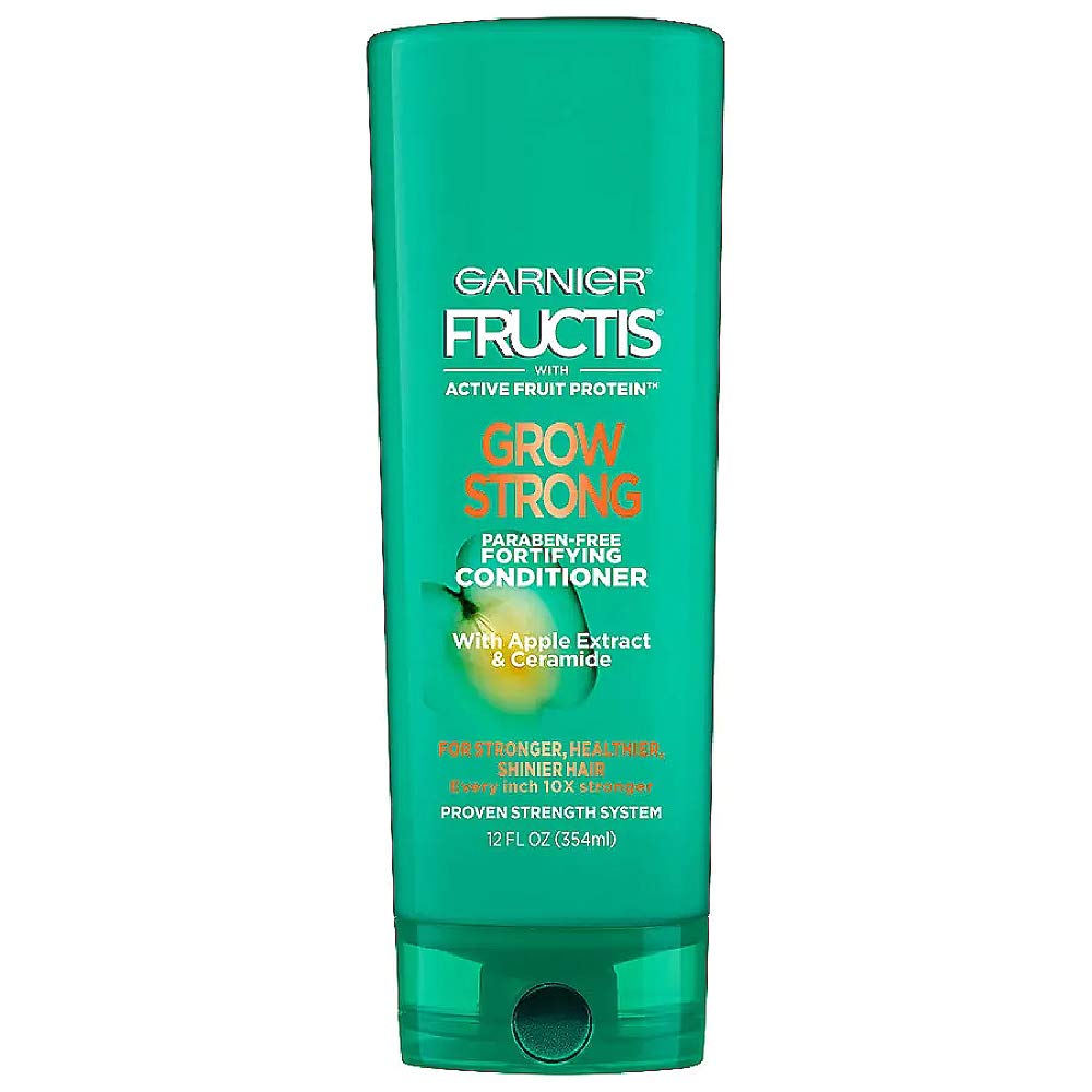 Garnier Fructis Grow Strong Conditioner, 33.8 Fl Oz, 1 Count (Packaging May Vary)