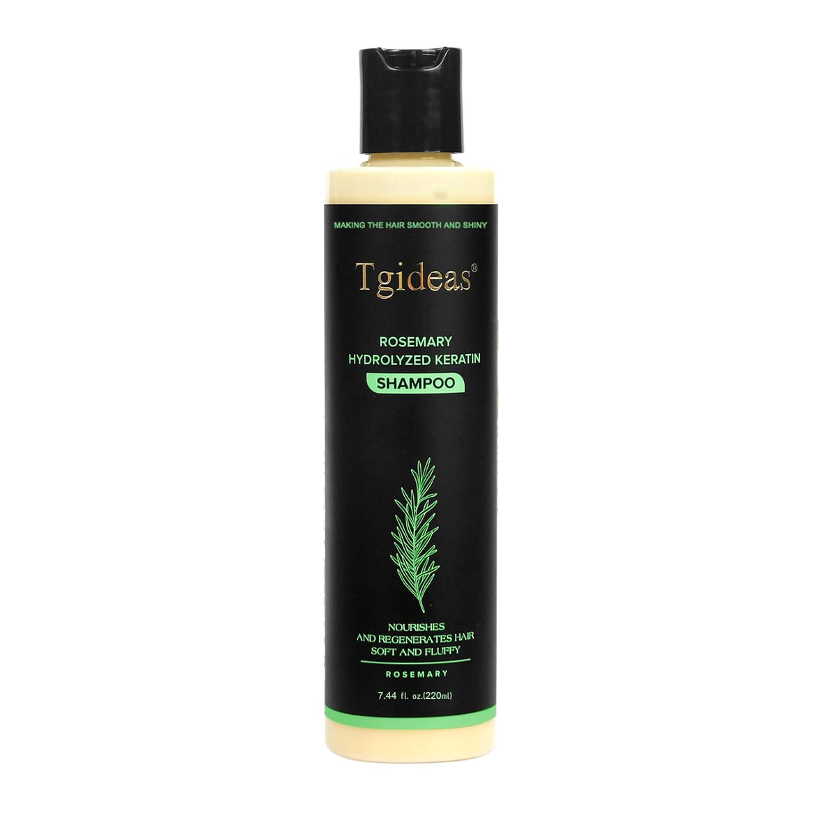 Tgideas Rosemary Biotin Volumizing Shampoo for Thinning Hair, 7.4 Fl Oz