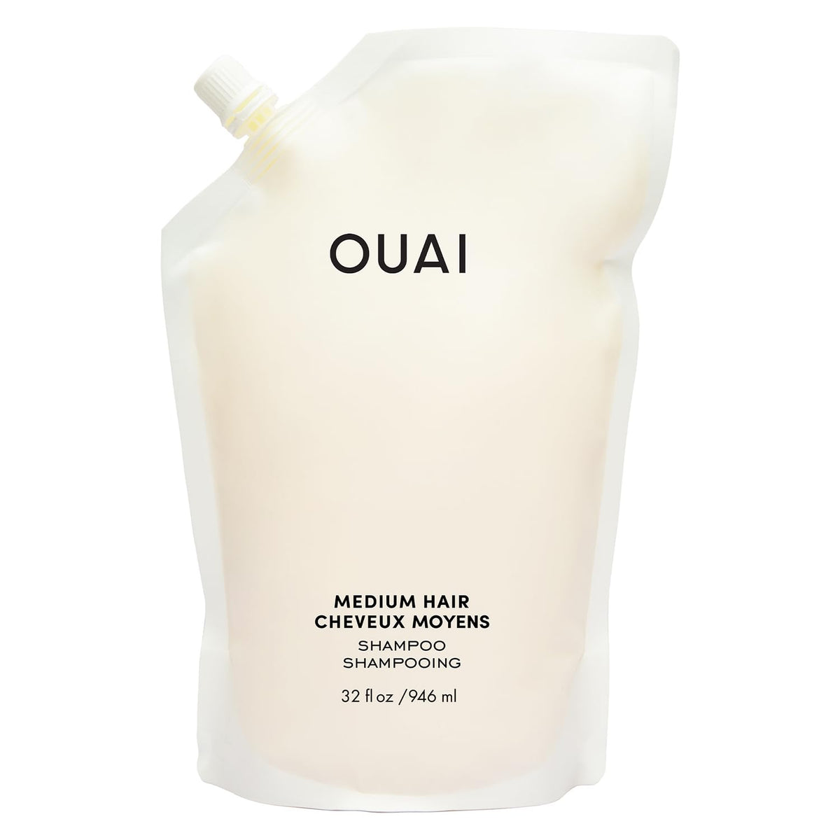 OUAI Medium Hair Shampoo Refill - Hydrating Shampoo (32 Oz)
