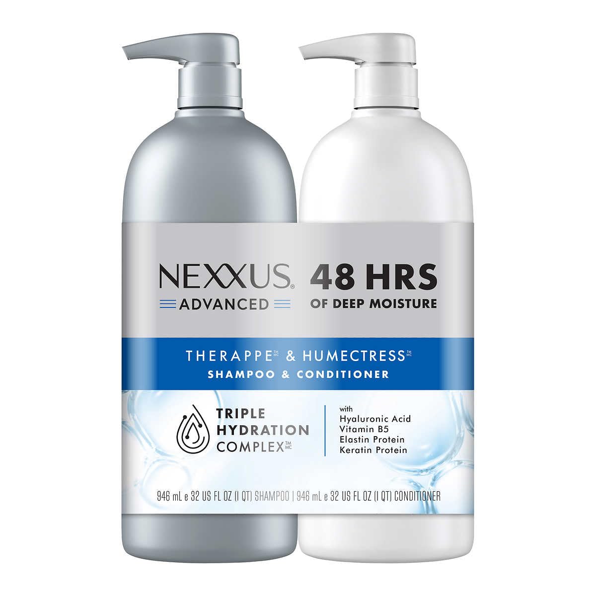 Nexxus Therappe Humectress Shampoo + Conditioner Set 33.8 oz 2 ct
