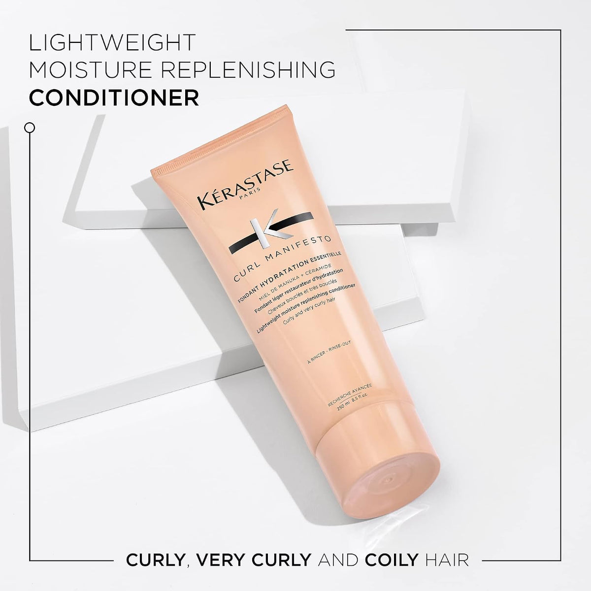 Kérastase Curl Manifesto Essentielle Conditioner – Detangles, 8.5 Fl Oz