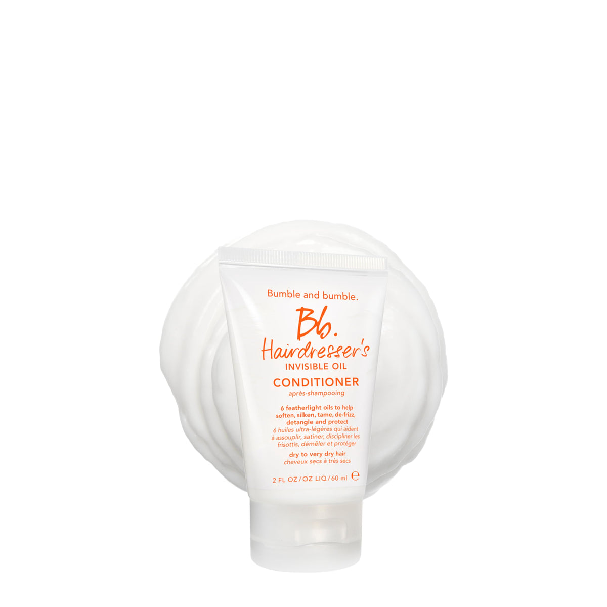Bumble and bumble. Hairdresser's Invisible Oil Hydrating Conditioner | Anti Frizz, Adds Shine, Color Safe | For All Curly, Wavy, Straight Hair Types | With Coconut, Grapeseed + Argan Oil