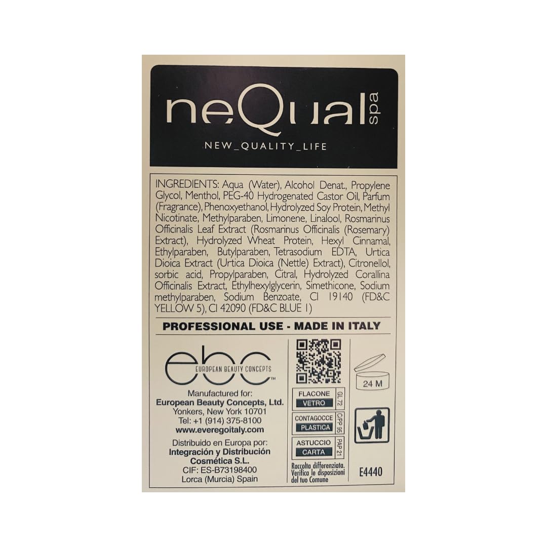 Ever Ego NeQual Intensive Energizing Hair Lotion For Thinning, Fine and Weak Hair, 125 ml