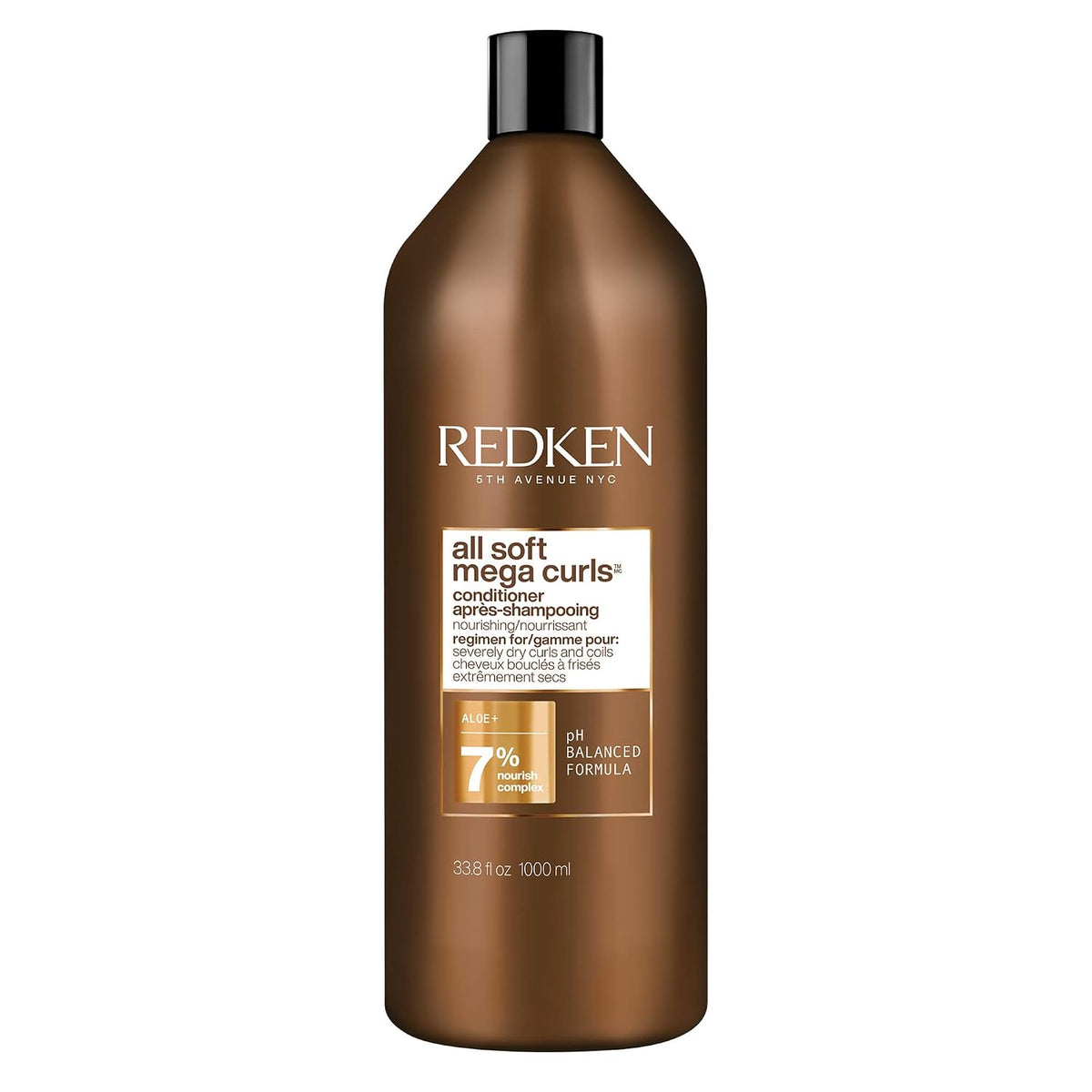 Redken All Soft Mega Curls Conditioner For Extremely Dry Curly & Coily Hair - Nourishes & Softens Severely Dry Hair