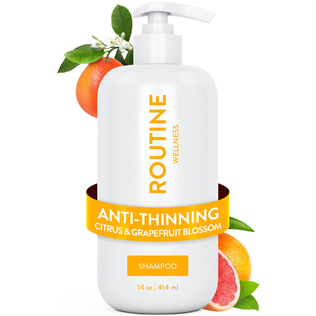 Routine Wellness Anti-Thinning Volumizing Shampoo - Rose Hips