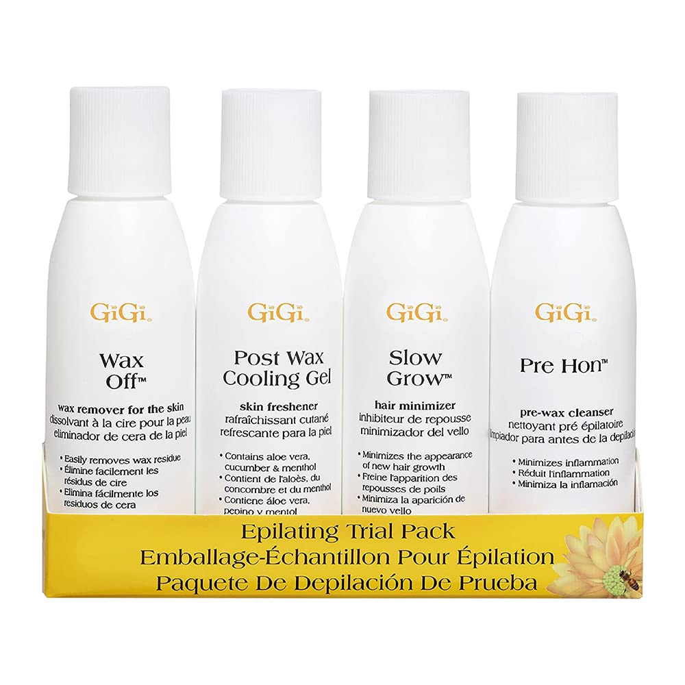 GiGi Post Waxing Treatment, Slow Grow Hair Inhibitor Lotion with Argan Oil, Hair Growth Minimizer for Men and Women, 8 oz, 1 Pack