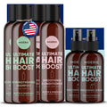 Moerie Hair Growth Shampoo, Conditioner and Spray for Men and Women, Hair Loss Solution with Biotin and Rosemary, Thickening Hair Regrowth Set with Serum Level Care for Thinning Hair