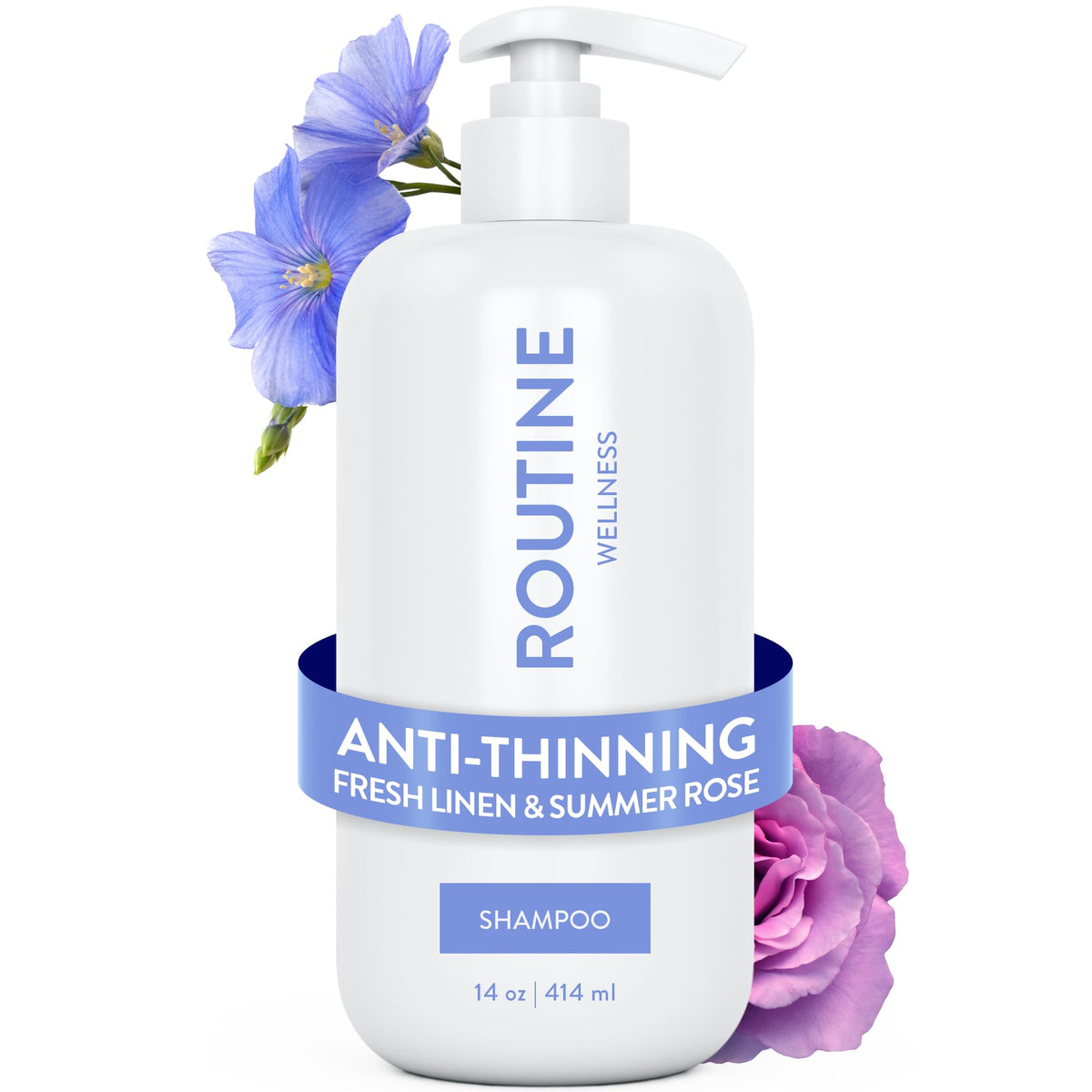 Routine Wellness Anti-Thinning Volumizing Shampoo - Rose Hips