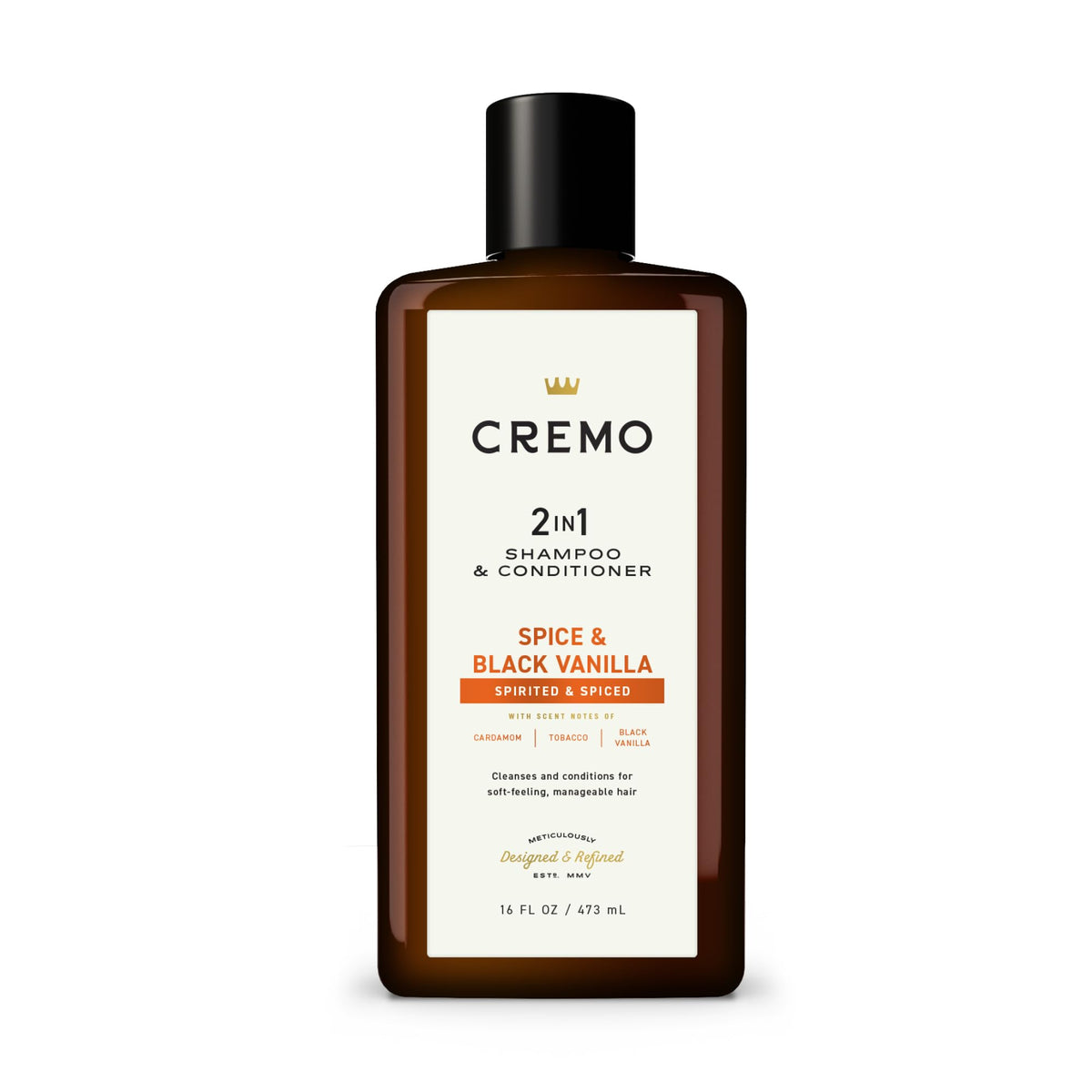 Cremo Thickening Shampoo for Men, Juniper & Eucalyptus, 16 Fl Oz