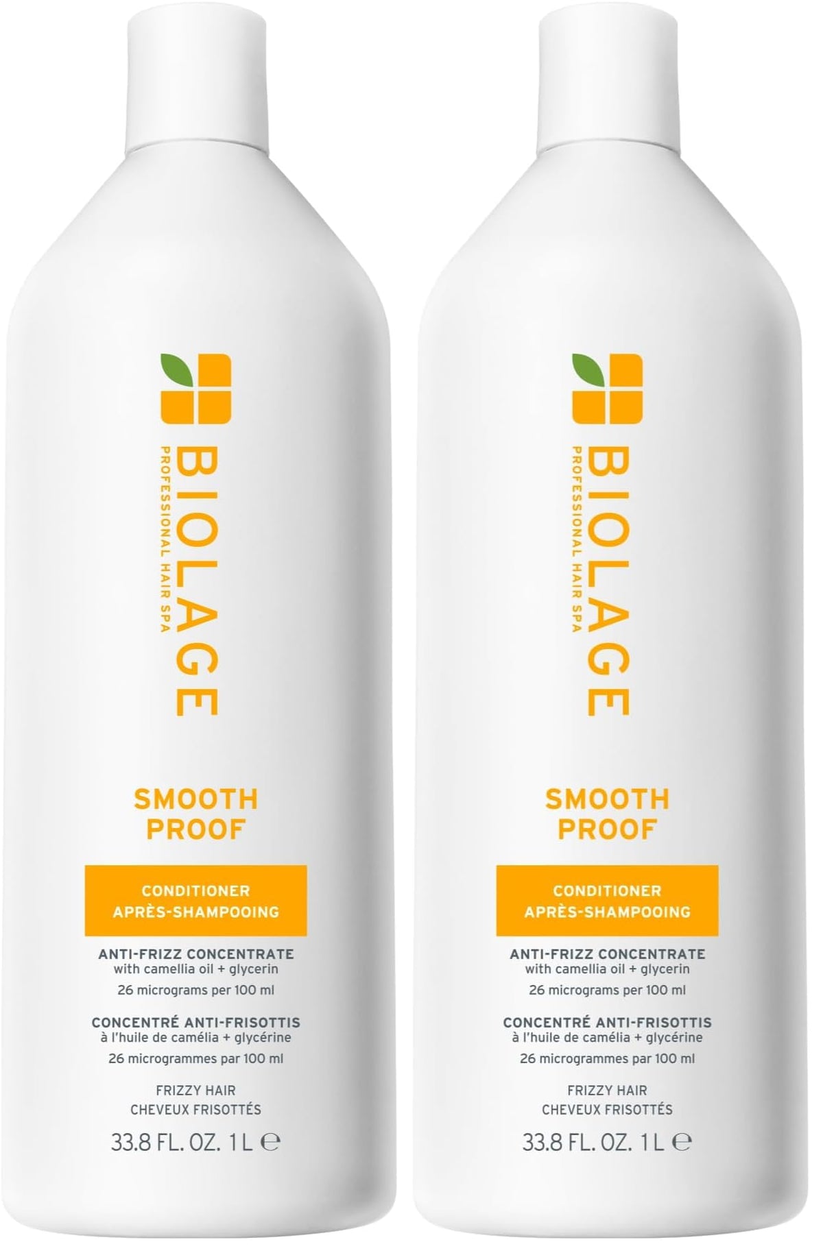 Biolage Smooth Proof Conditioner – For Frizzy Hair, 33.8 fl oz