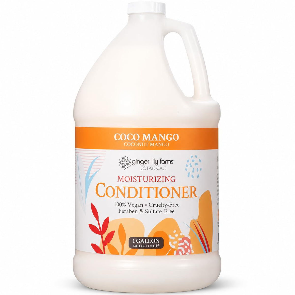 Ginger Lily Farms Botanicals Conditioner, 128oz, Coco Mango