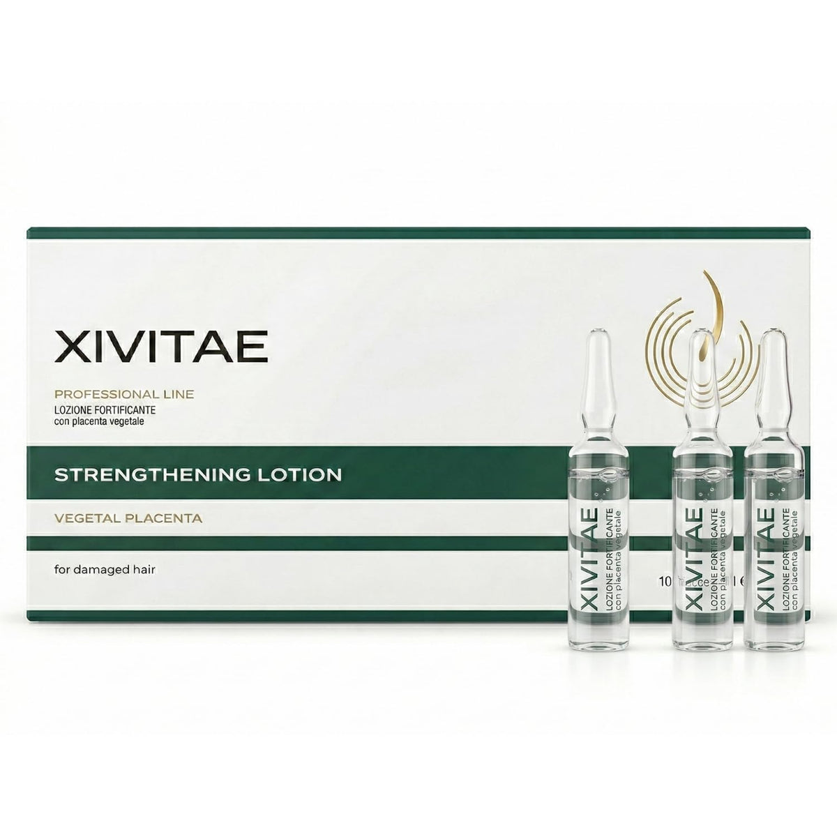 Placenta Hair Growth Serum Ampoules - Anti Hair Loss Treatment 12x10ml