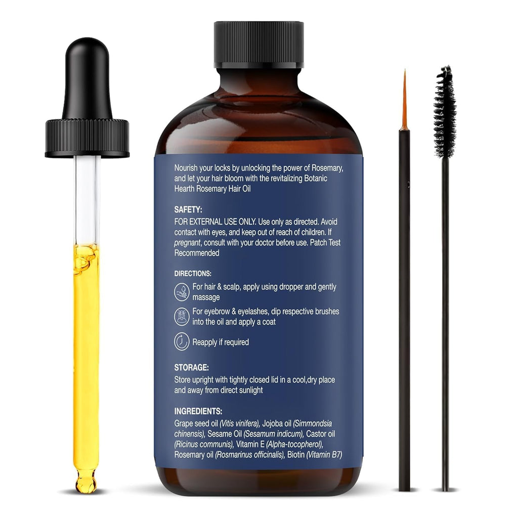Botanic Hearth Rosemary Oil for Hair Growth - 2 Fl oz
