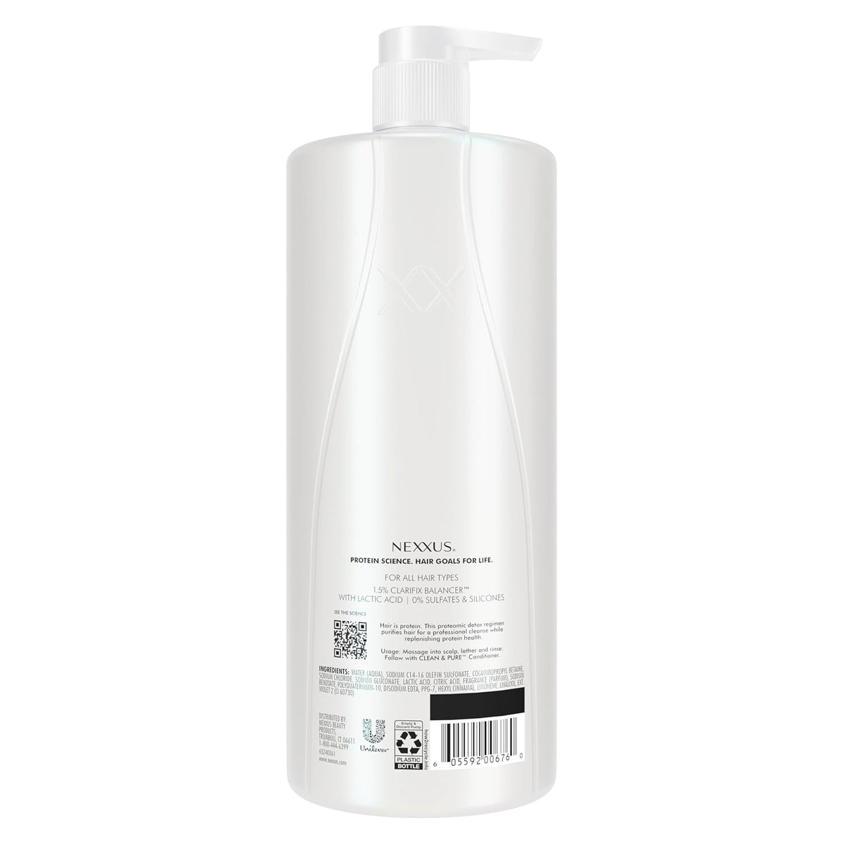 Nexxus Clean & Pure Detox Clarifying Shampoo 33.8 oz