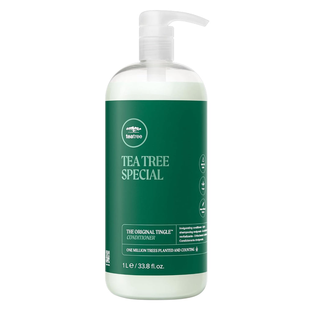 Tea Tree Special Conditioner, Detangles, Smooths + Softens, For All Hair Types