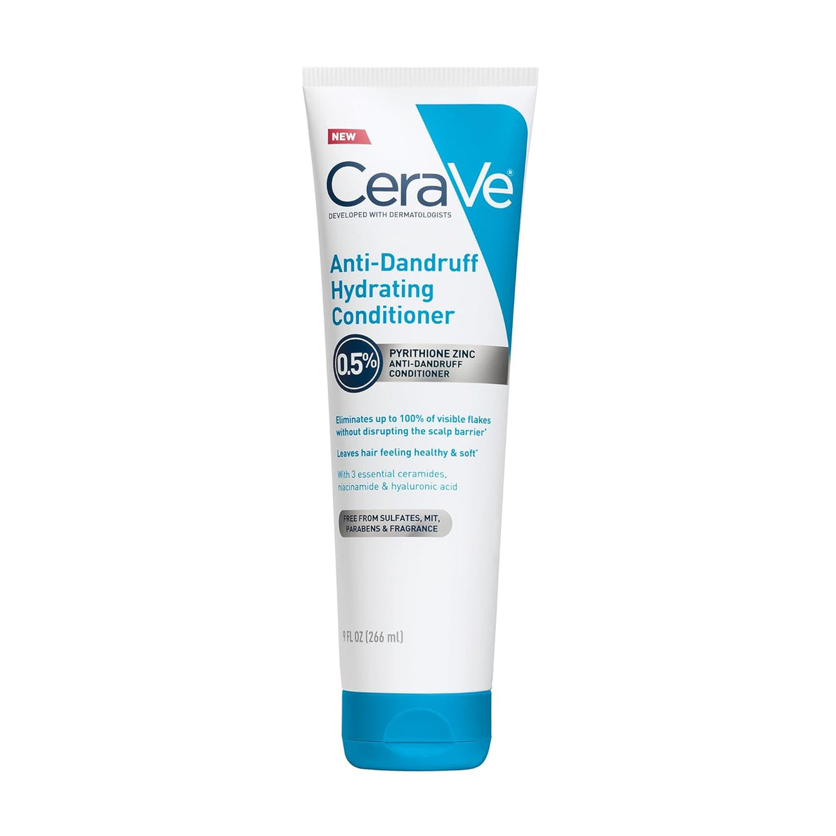 CeraVe Hydrating Anti Dandruff Conditioner with Hyaluronic Acid, 9oz