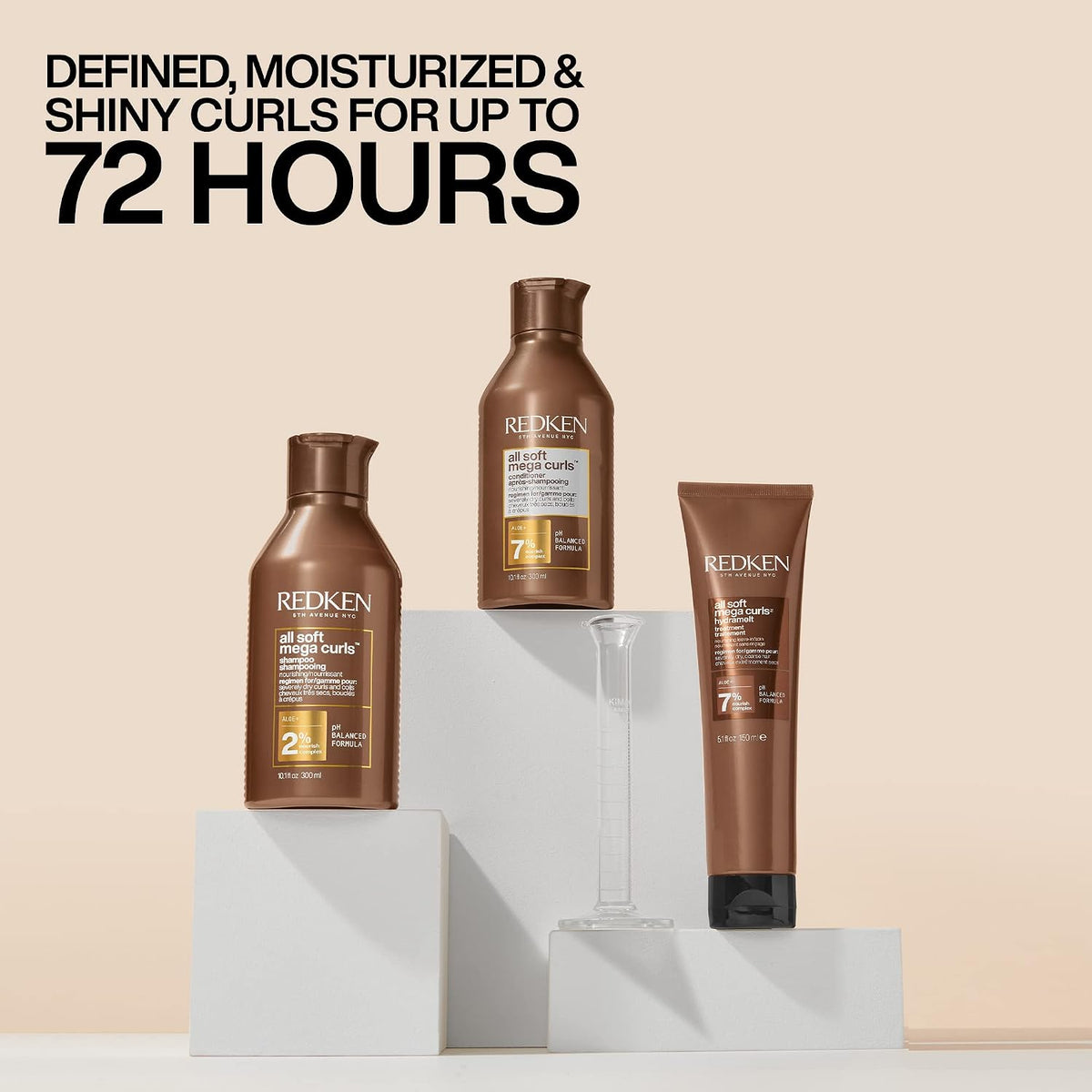 Redken All Soft Mega Curls Conditioner For Extremely Dry Curly & Coily Hair - Nourishes & Softens Severely Dry Hair