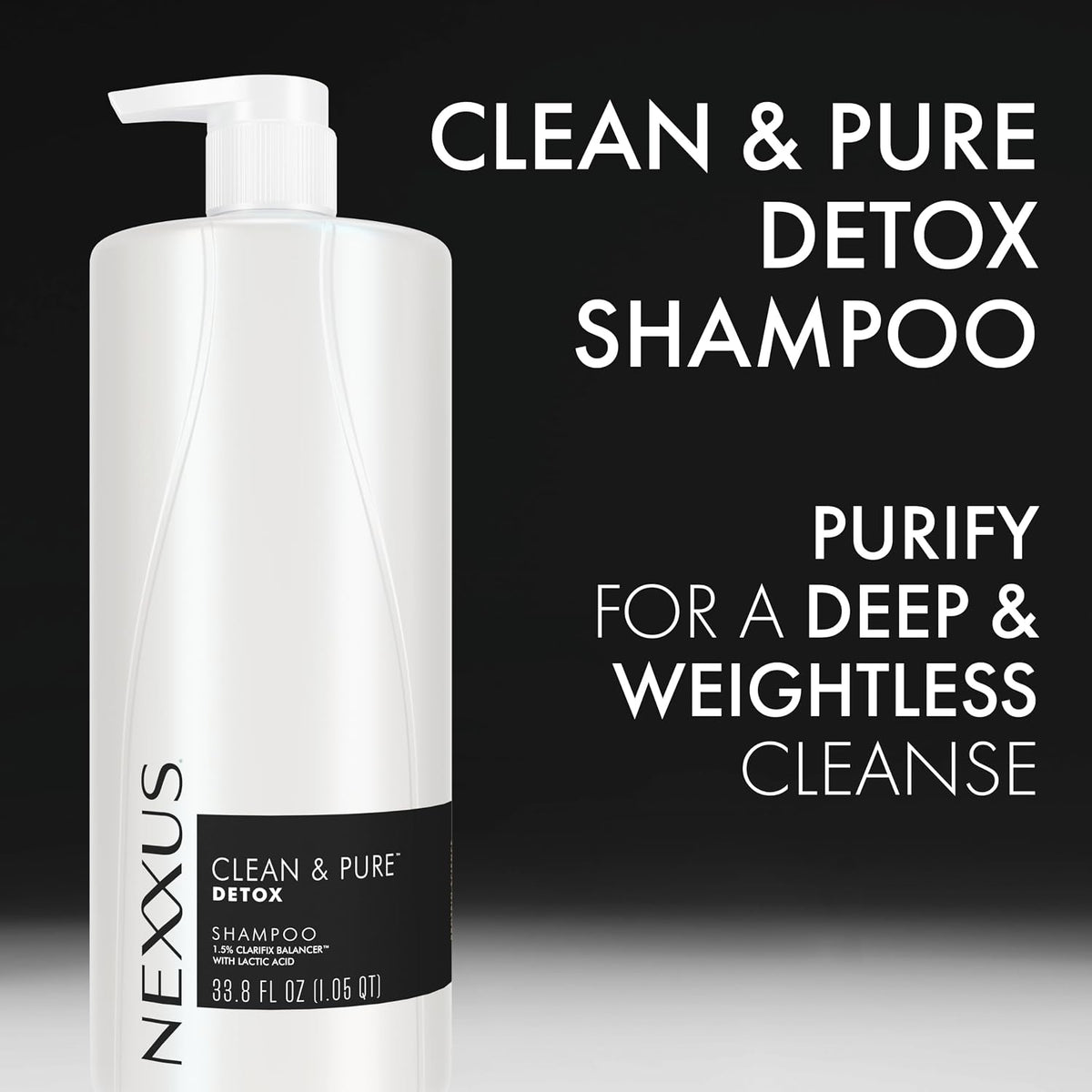 Nexxus Clean & Pure Detox Clarifying Shampoo 33.8 oz