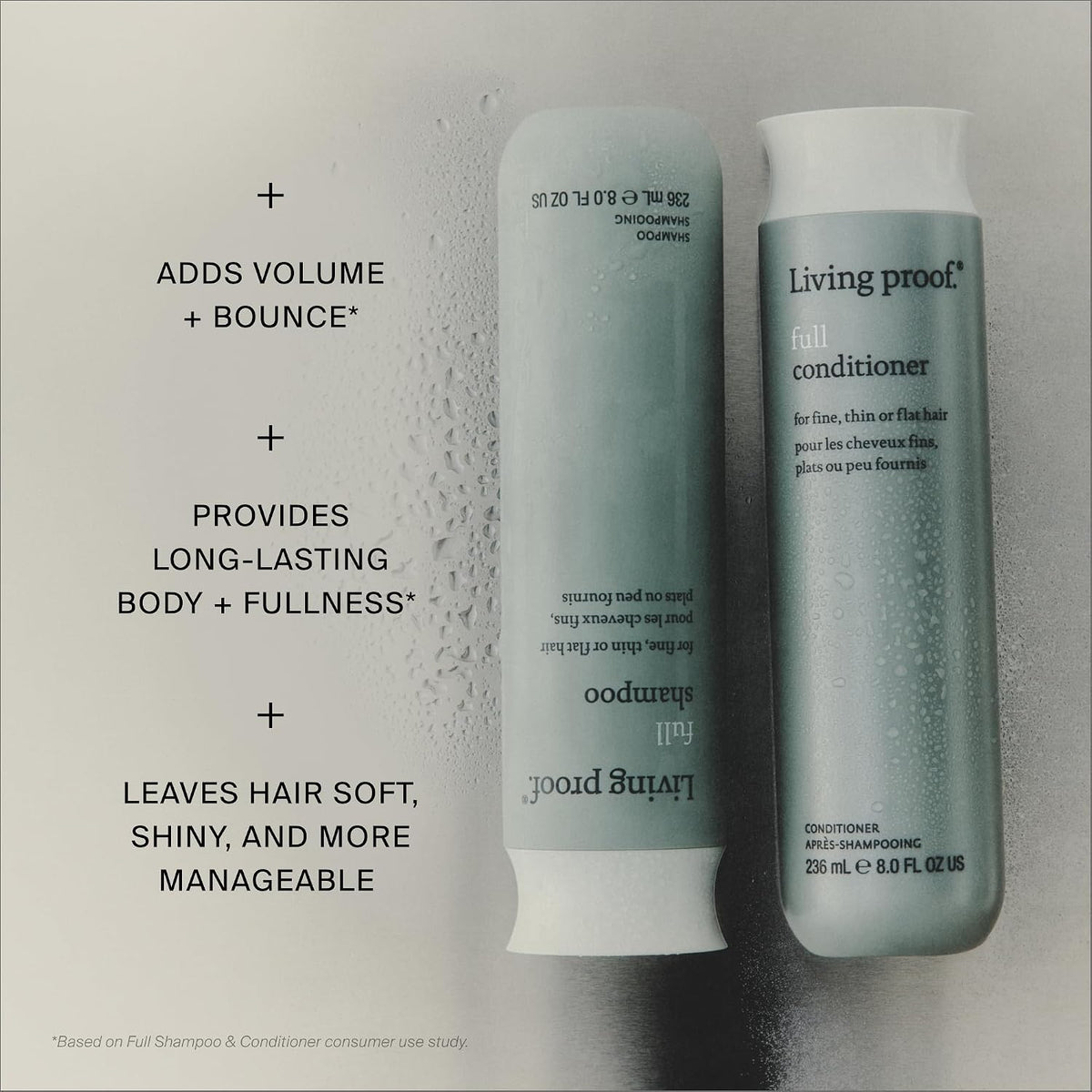 Living proof Full Conditioner Volumizing & Moisturizing Conditioner – Adds Volume, Softness, Shine, Silicone-Free, Safe for Color Treated Hair