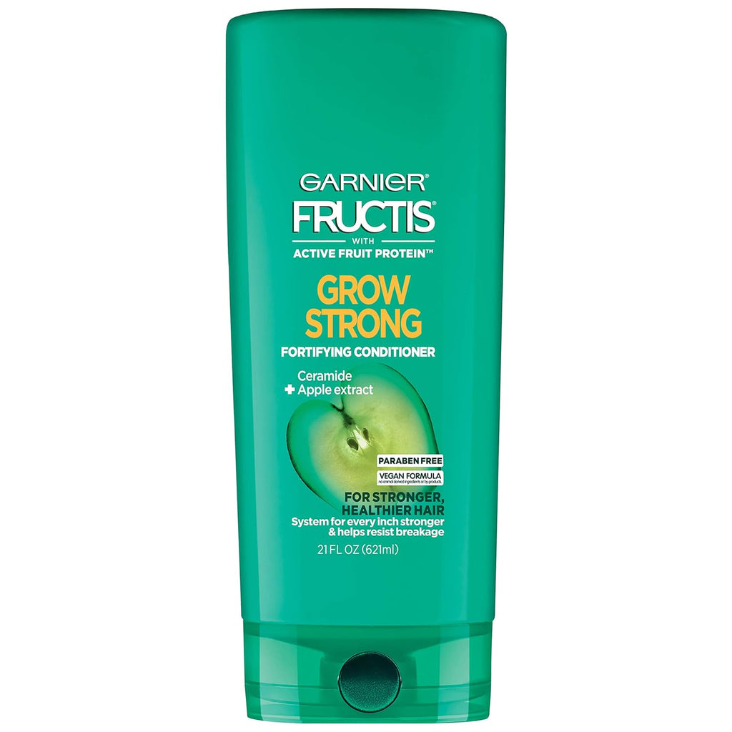 Garnier Fructis Grow Strong Conditioner, 33.8 Fl Oz, 1 Count (Packaging May Vary)