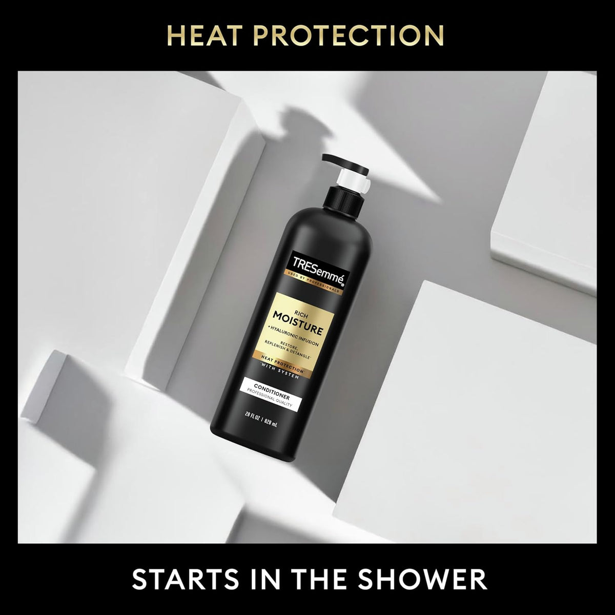 TRESemmé Rich Moisture Hydrating Shampoo for Dry Hair 28 oz 3 ct