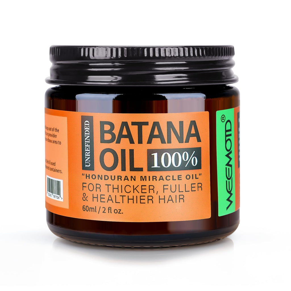 100% Raw Batana Oil for Hair from Honduras, 4.06 Fl Oz, Bright Coffee
