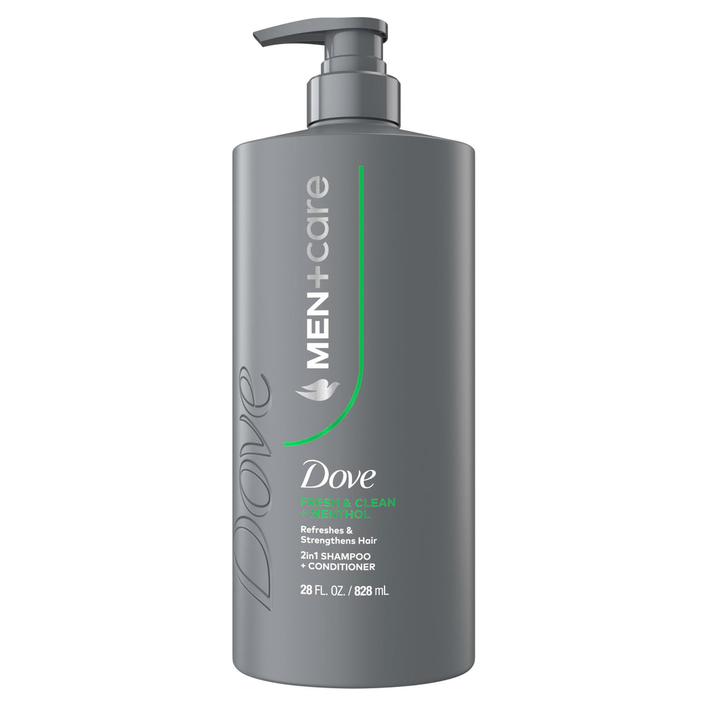 Dove Men Fresh & Clean 2-in-1 Shampoo & Conditioner with Menthol 28oz