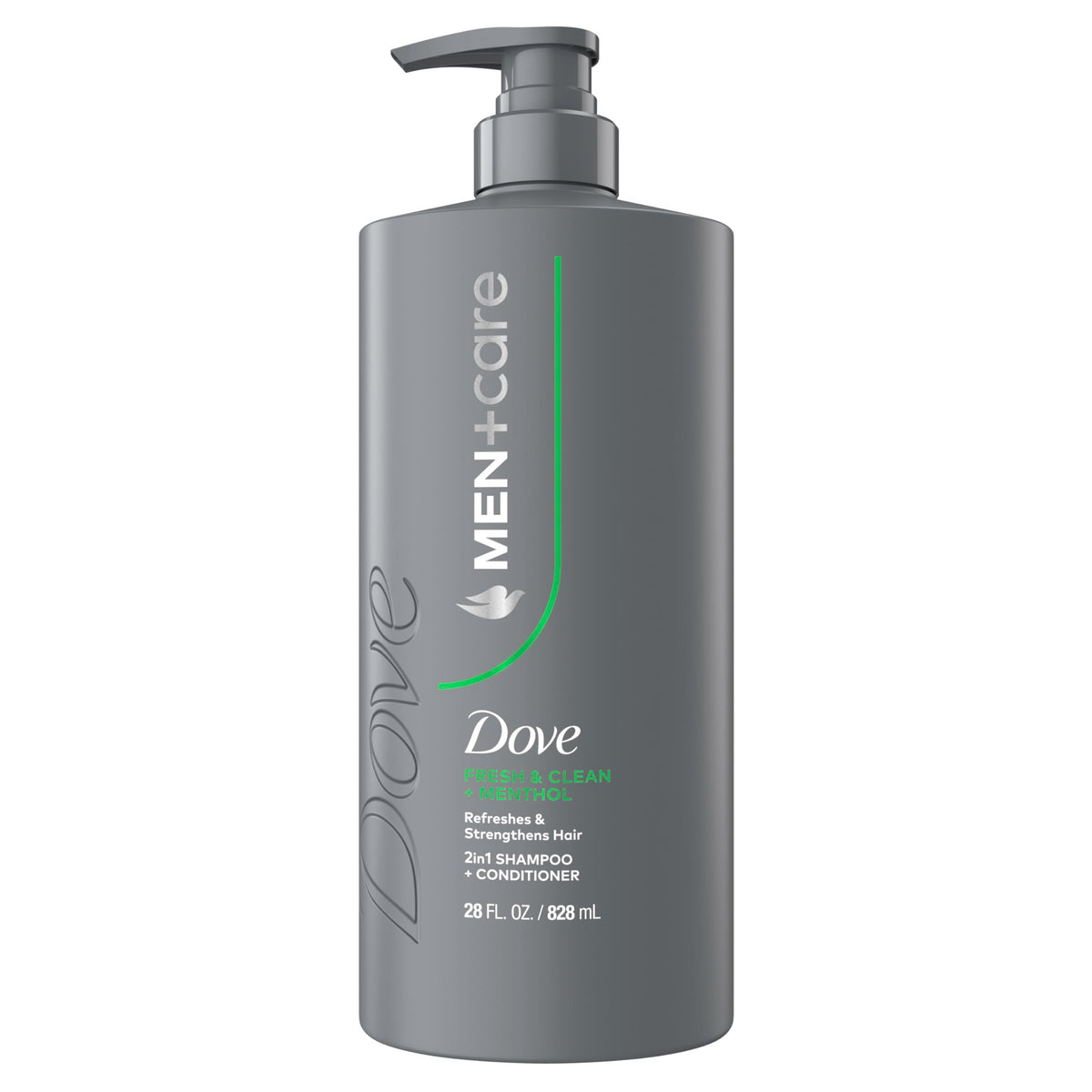Dove Men Fresh & Clean 2-in-1 Shampoo & Conditioner with Menthol 28oz