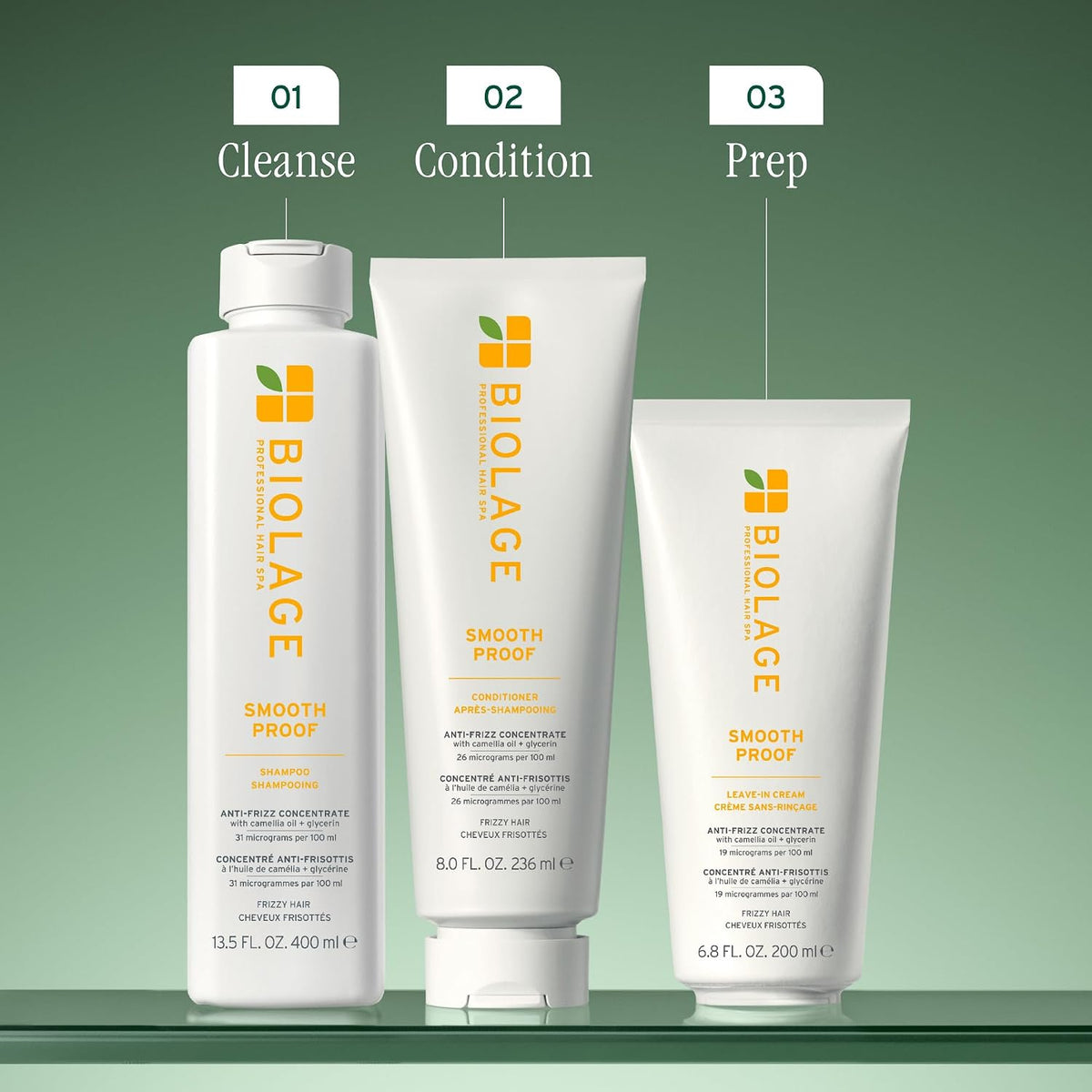 Biolage Smooth Proof Conditioner – For Frizzy Hair, 33.8 fl oz
