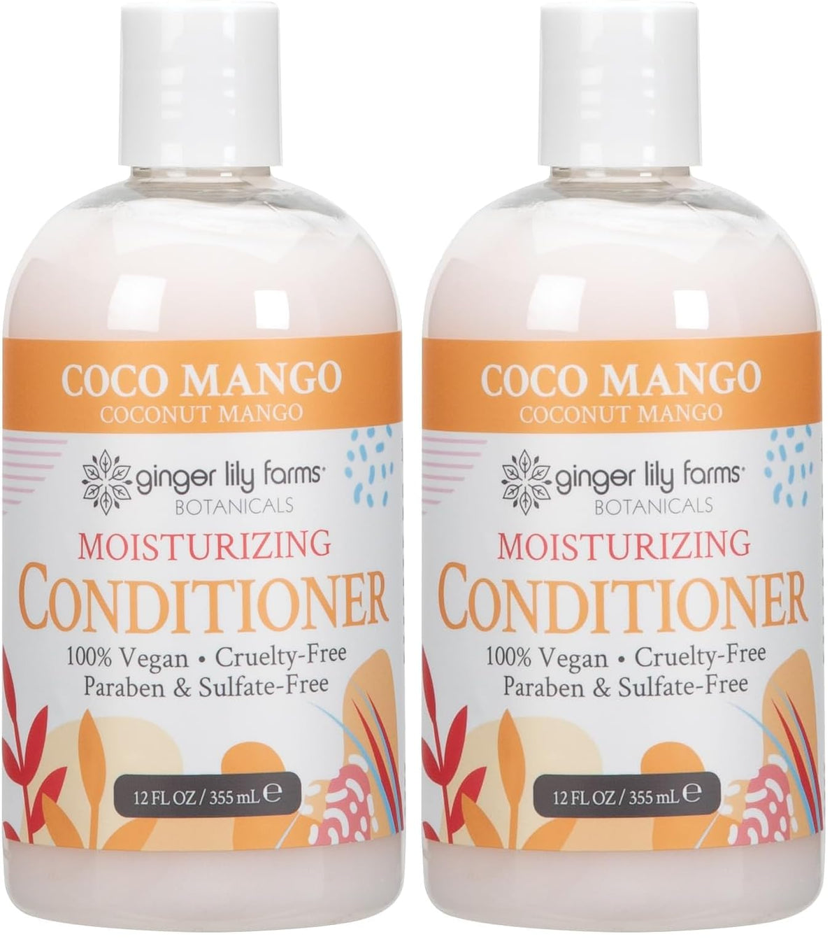 Ginger Lily Farms Botanicals Conditioner, 128oz, Coco Mango