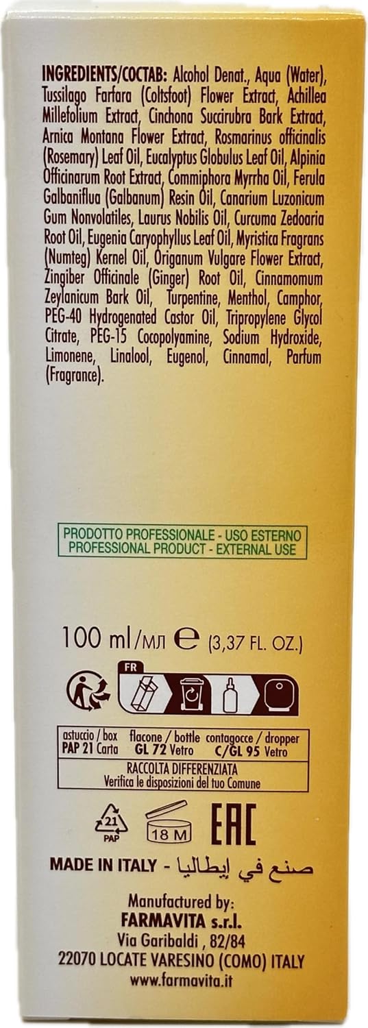TRICOGEN INTENSIVE TRIVALENT LOTION by FarmaVita