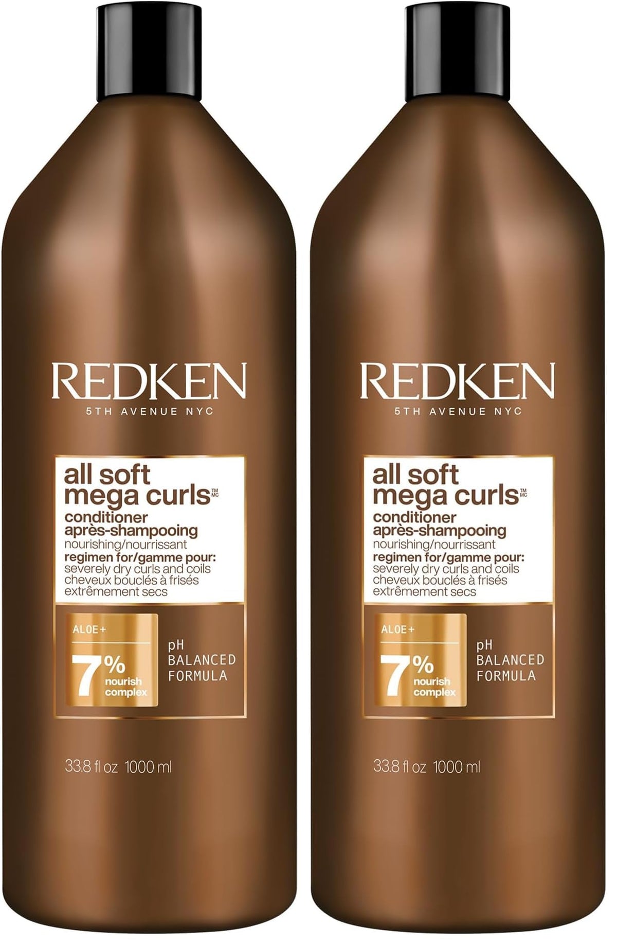 Redken All Soft Mega Curls Conditioner For Extremely Dry Curly & Coily Hair - Nourishes & Softens Severely Dry Hair