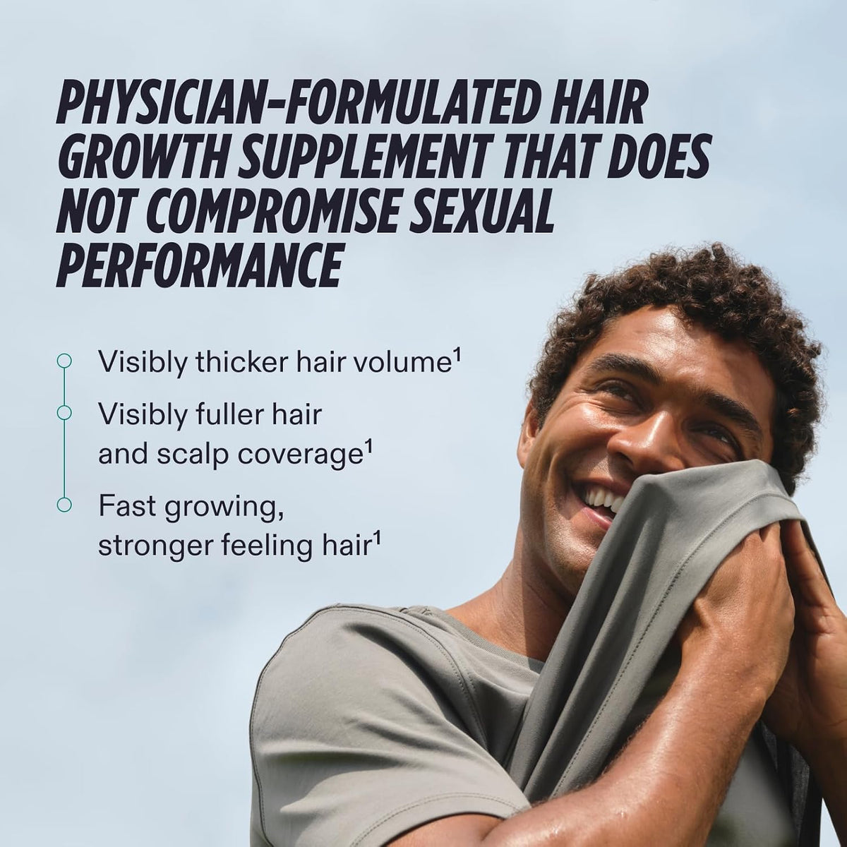 Nutrafol Men Hair Growth Supplements, Ages 18-49, 2-Month Pouches