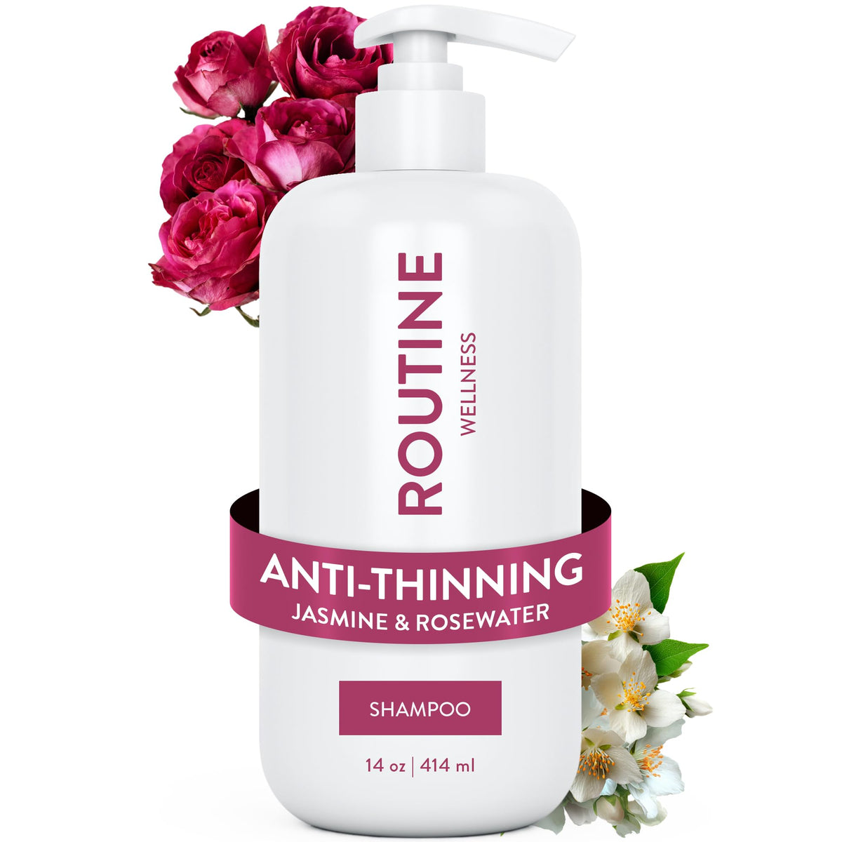 Routine Wellness Anti-Thinning Volumizing Shampoo - Rose Hips