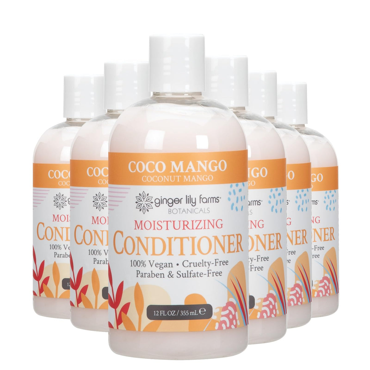 Ginger Lily Farms Botanicals Conditioner, 128oz, Coco Mango