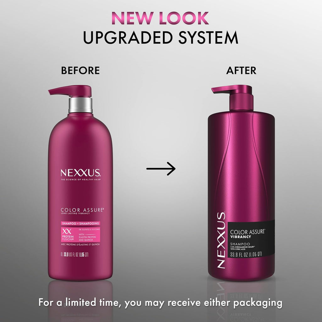 Nexxus Color Assure Vibrancy Shampoo for Color Treated Hair 33.8 oz