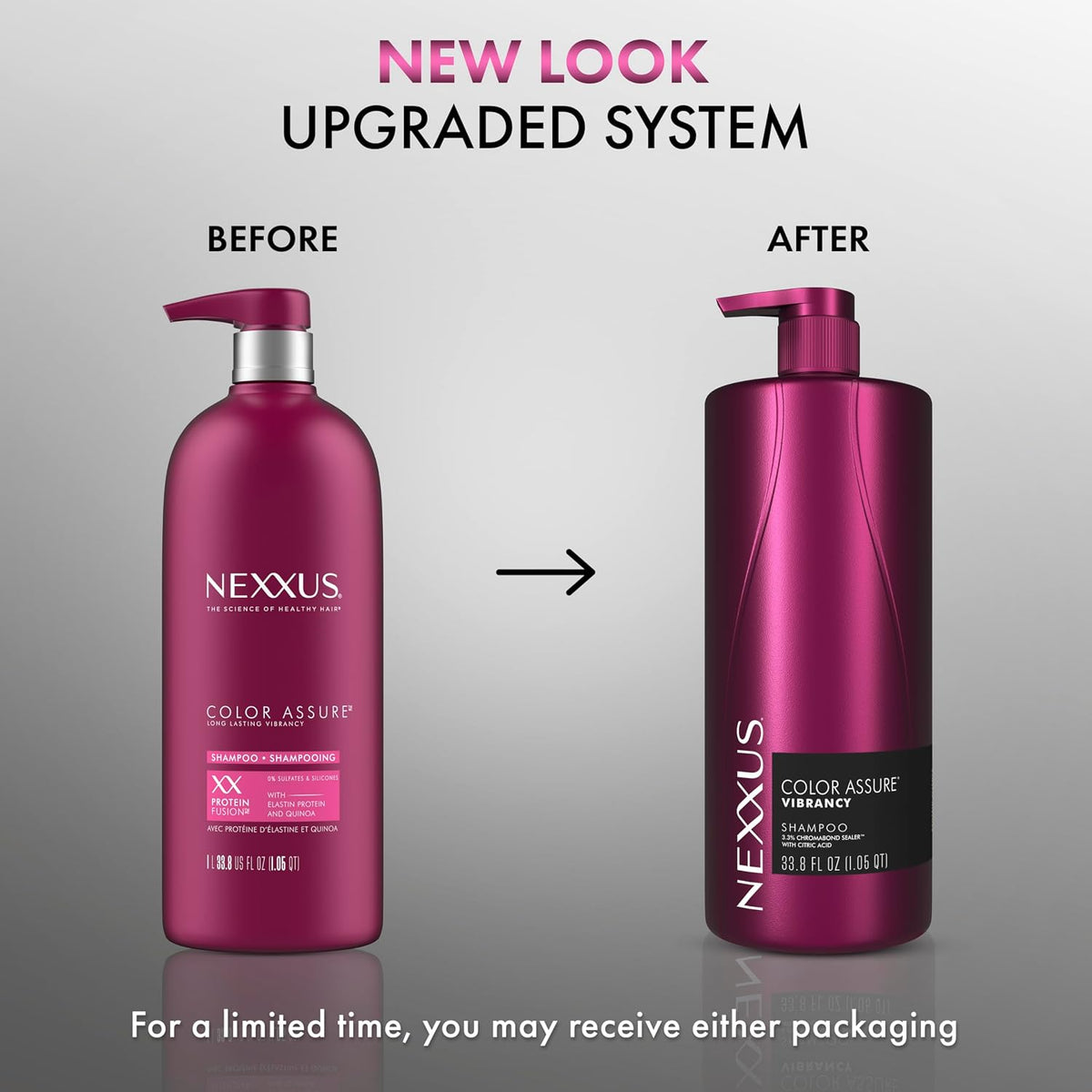 Nexxus Color Assure Vibrancy Shampoo for Color Treated Hair 33.8 oz