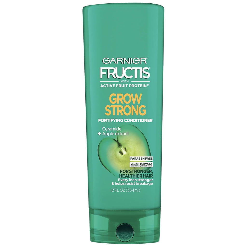 Garnier Fructis Grow Strong Conditioner, 33.8 Fl Oz, 1 Count (Packaging May Vary)