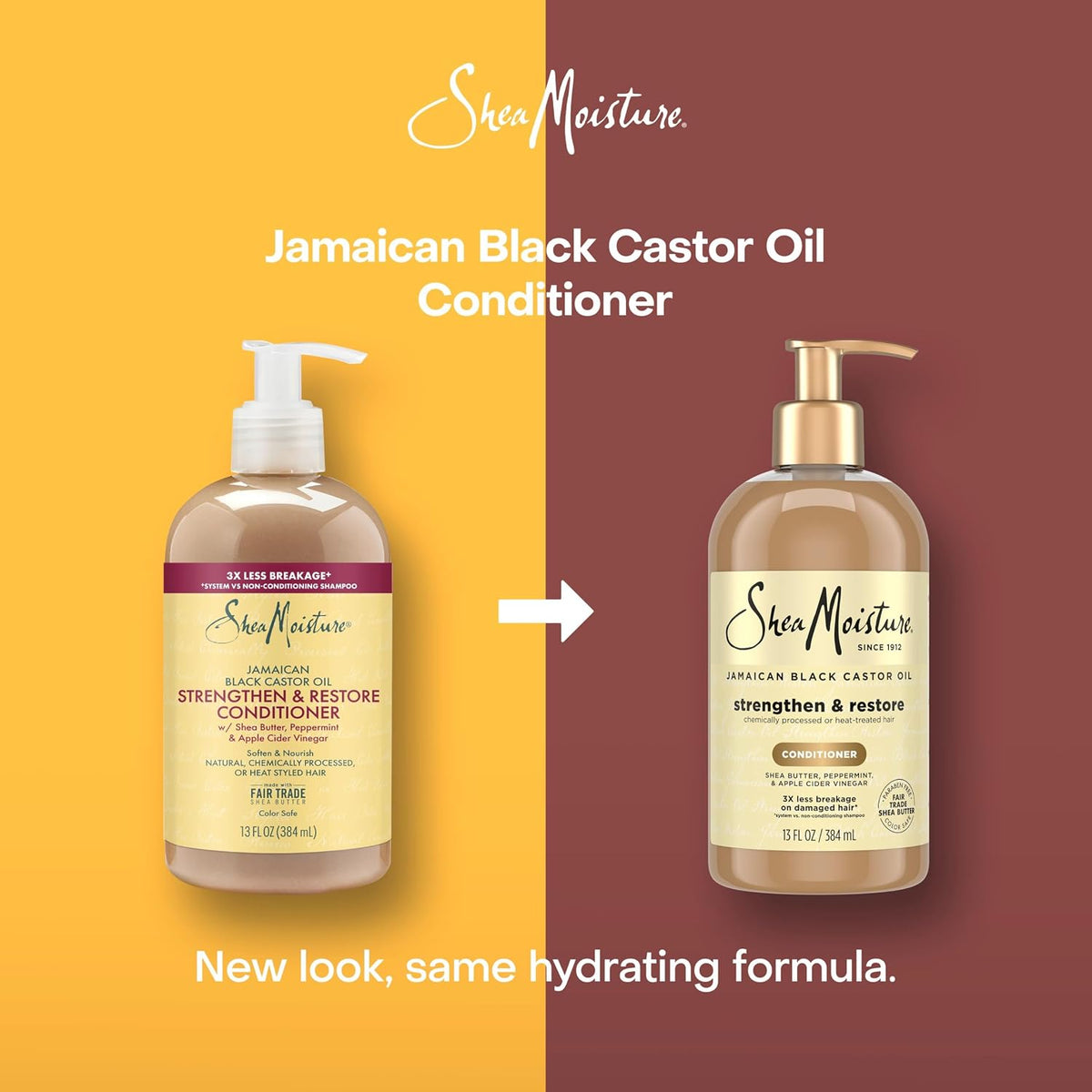 Shea Moisture Jamaican Black Castor Oil Conditioner 13oz