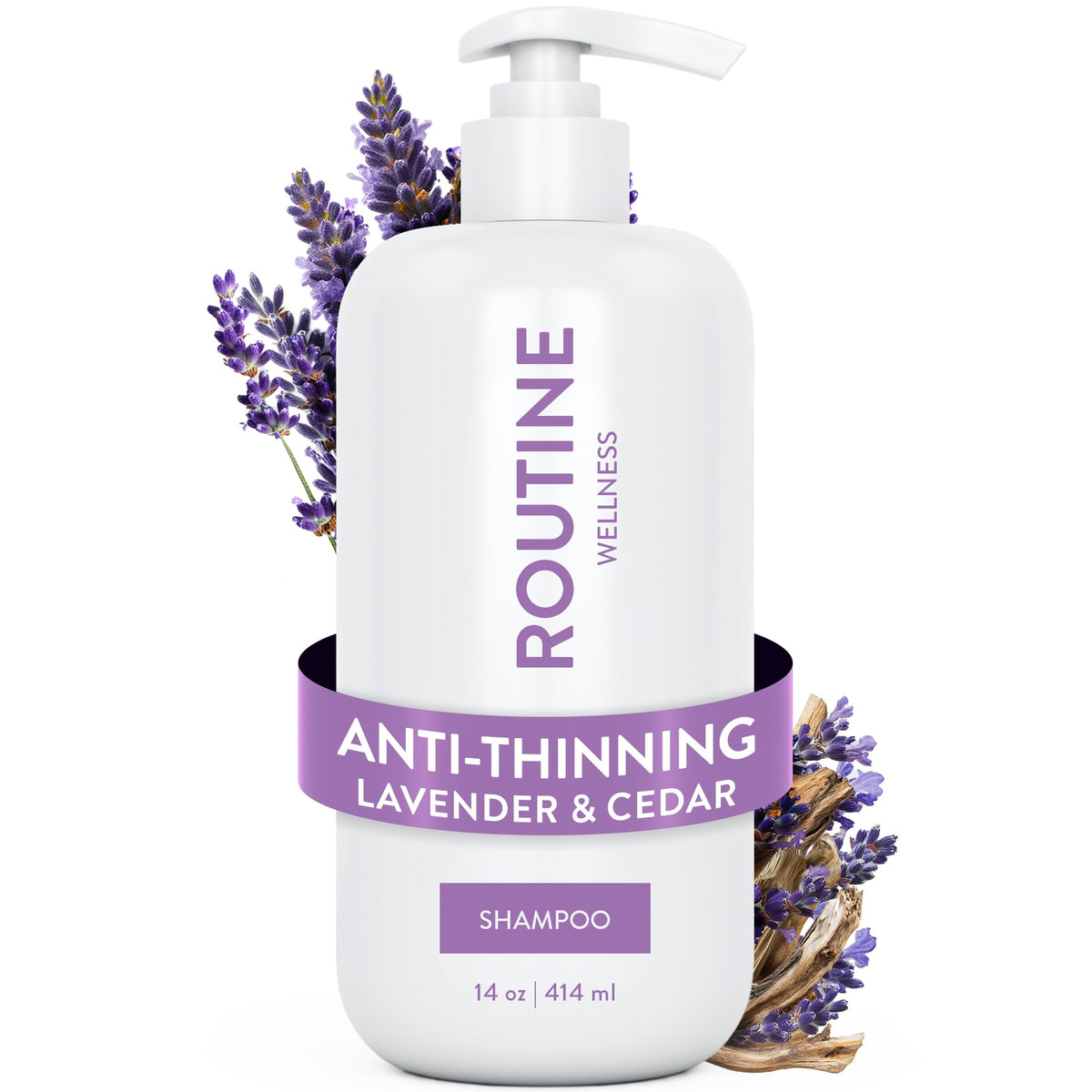 Routine Wellness Anti-Thinning Volumizing Shampoo - Rose Hips