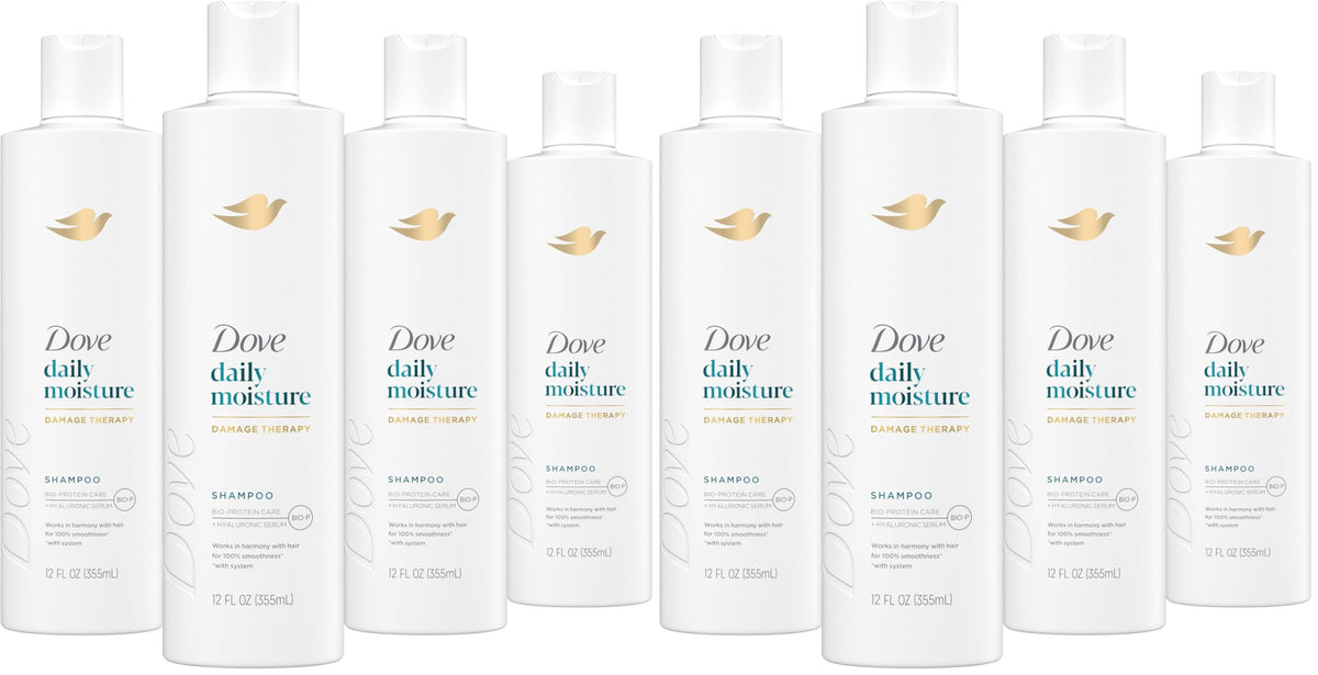 Dove Daily Moisture Shampoo with Bio-Protein Hair Care Technology, 28 Fl Oz