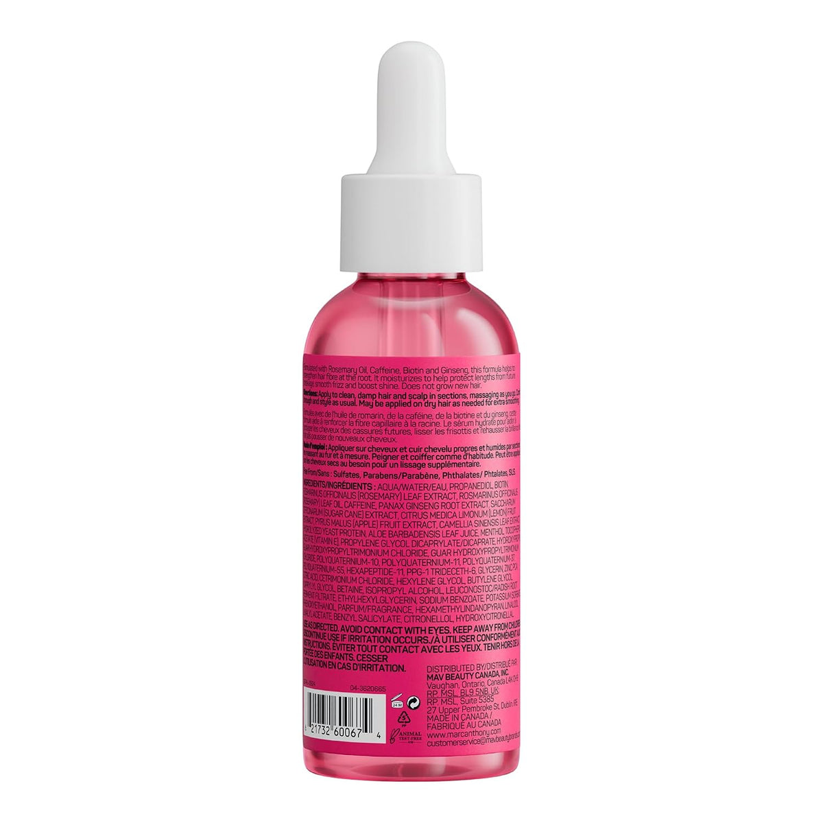 Marc Anthony Grow Long, Anti-Breakage Scalp & Hair Serum with Biotin