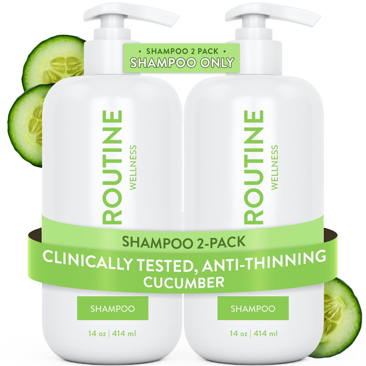 Routine Wellness Anti-Thinning Volumizing Shampoo - Rose Hips